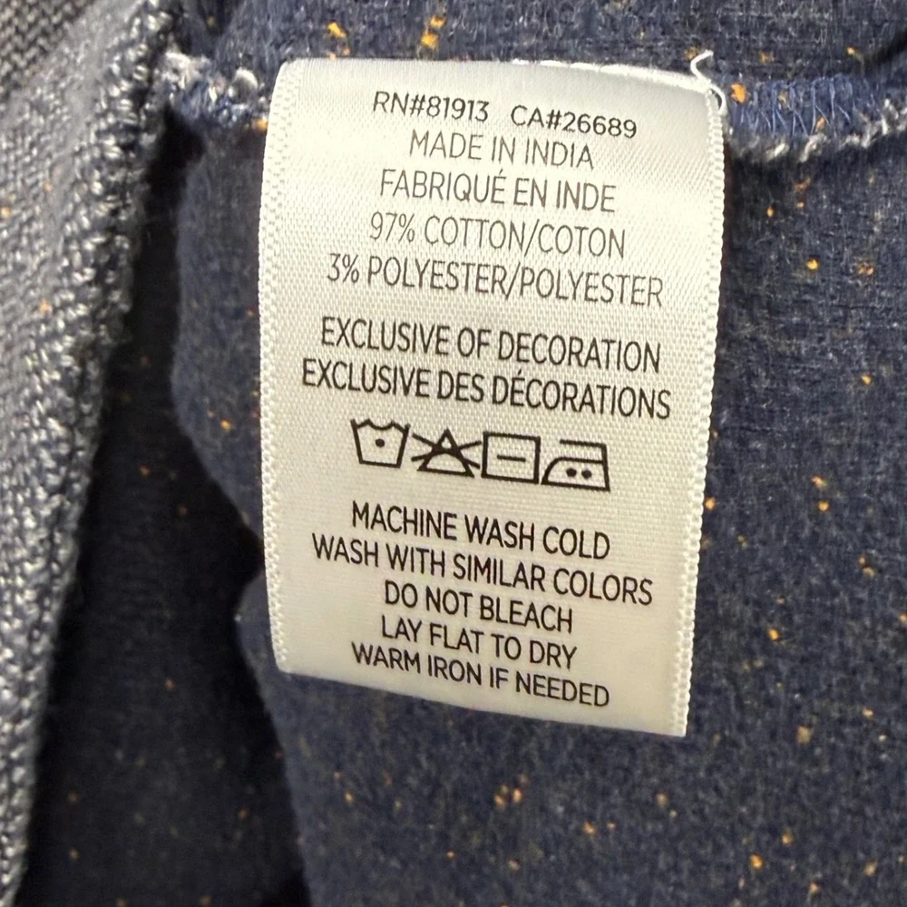 Robert Graham Mens 2XL Classic Fit Quarter Zip‎ Pullover Sweater Paisley Blue